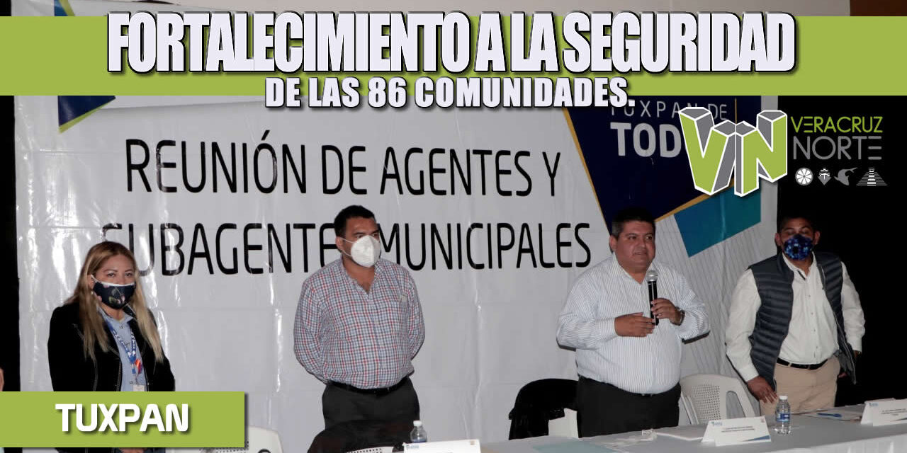 FORTALECIMIENTO A LA SEGURIDAD DE LAS 86 COMUNIDADES.