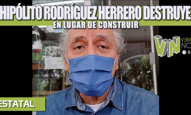 HIPÓLITO RODRÍGUEZ HERRERO DESTRUYE EN LUGAR DE CONSTRUIR