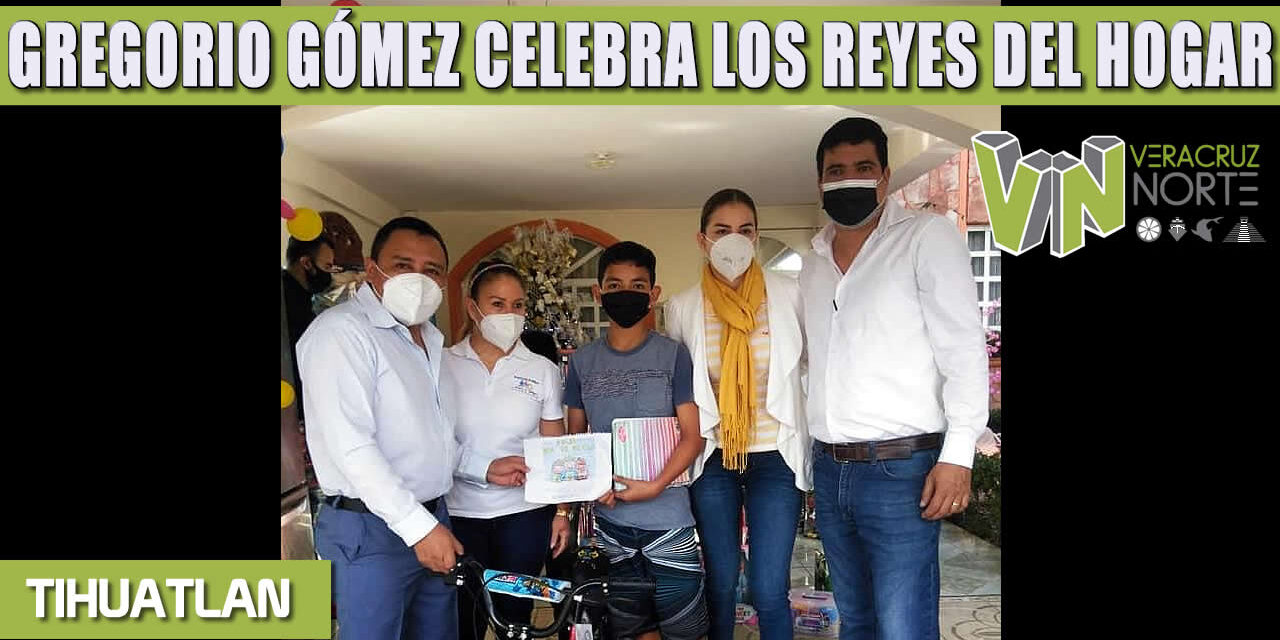 GREGORIO GÓMEZ CELEBRA LOS REYES DEL HOGAR