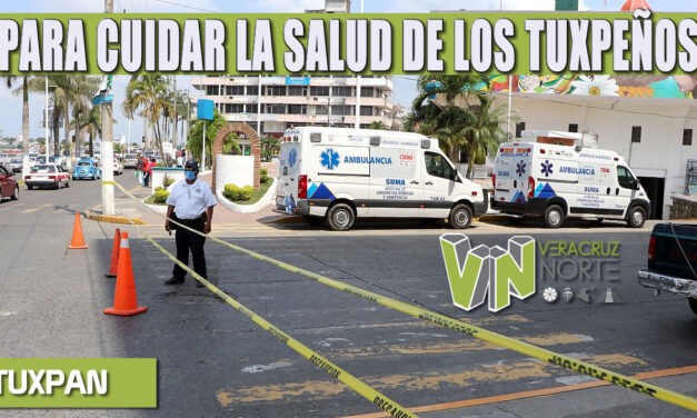 PARA CUIDAR LA SALUD DE LOS TUXPEÑOS, GOBIERNO MUNICIPAL APLICARÁ LA REDUCCIÓN DE MOVILIDAD
