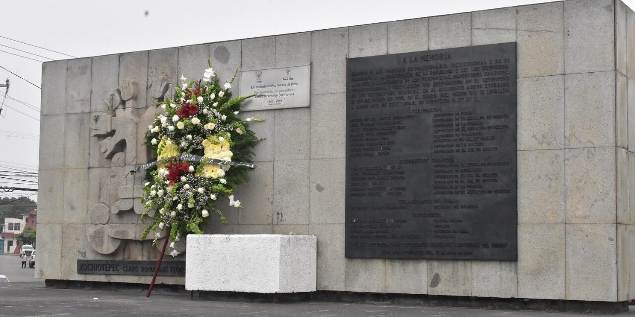 RECUERDA GOBIERNO DE POZA RICA A PERIODISTAS CAÍDOS