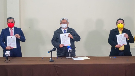 SE CONCRETA ALIANZA “VERACRUZ VA” PRI-PAN-PRD PARA ALCALDIAS