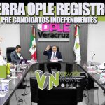 Cierra OPLE registros a pre-candidatos independientes