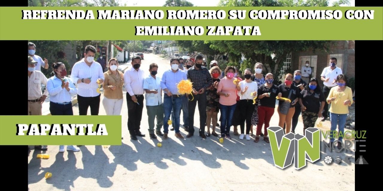 REFRENDA MARIANO ROMERO SU COMPROMISO CON EMILIANO ZAPATA