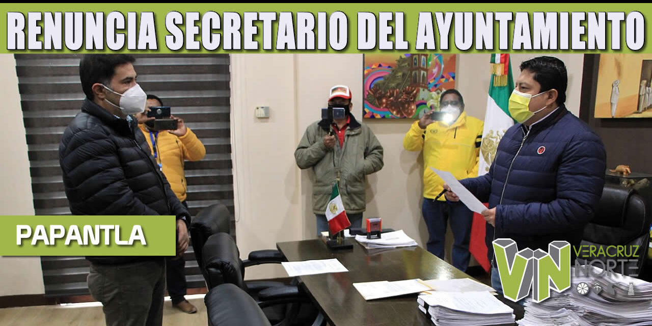 RENUNCIA SECRETARIO DEL AYUNTAMIENTO