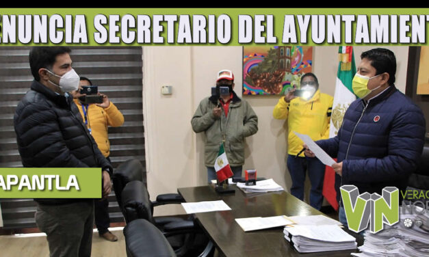 RENUNCIA SECRETARIO DEL AYUNTAMIENTO