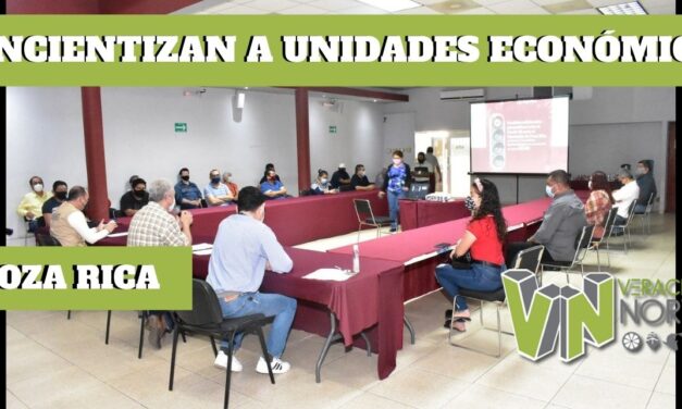 CONCIENTIZAN A UNIDADES ECONÓMICAS