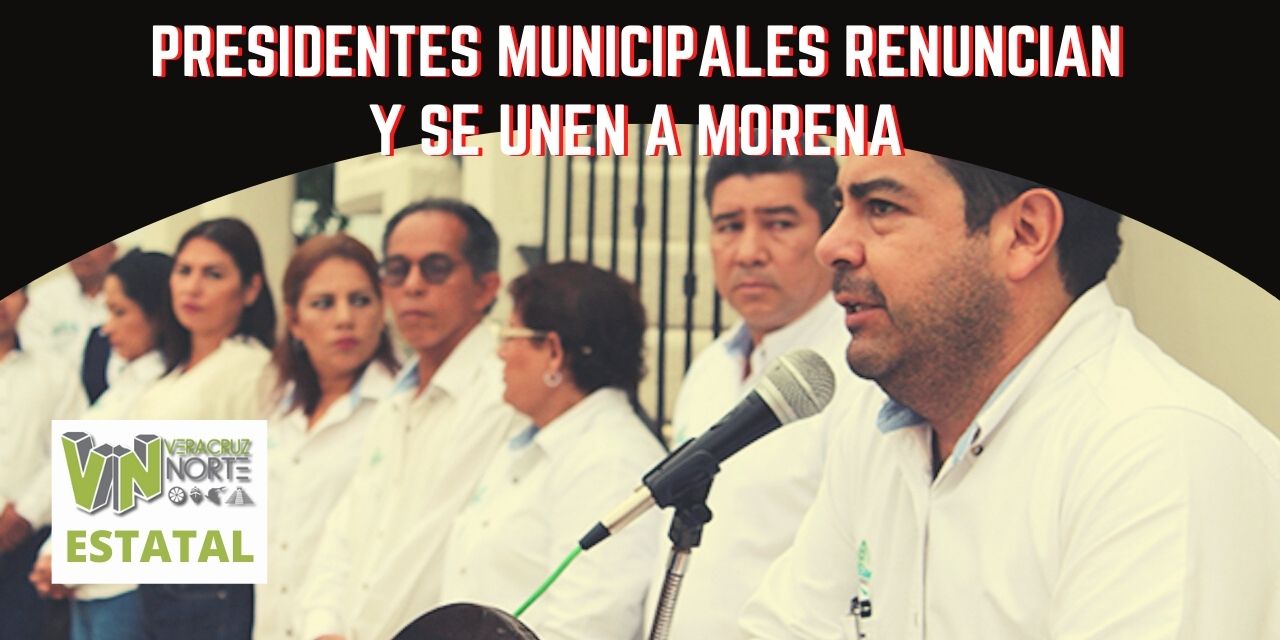 PRESIDENTES MUNICIPALES DE NUEVA ALIANZA SE INCORPORAN A MORENA