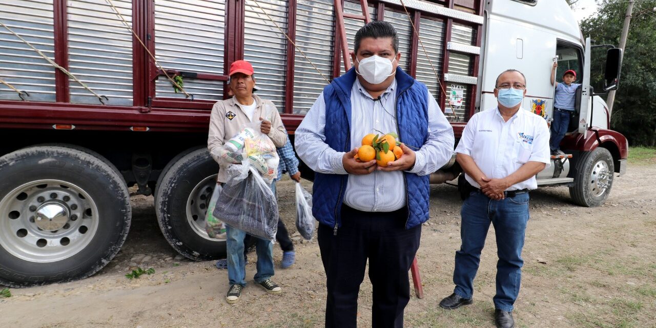 EL GOBIERNO DE TUXPAN BENEFICIA A CITRICULTORES GESTIONANDO MEJORES PRECIOS