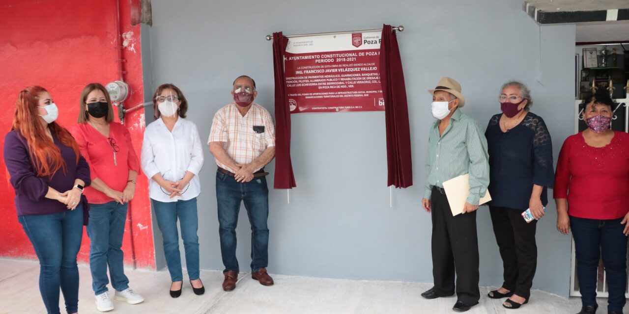 SEGUIREMOS CONSTRUYENDO OBRAS EN BENEFICIO DE LA COMUNIDAD DE POZA RICA, NO NOS CANSAREMOS: JAVIER VELÁZQUEZ