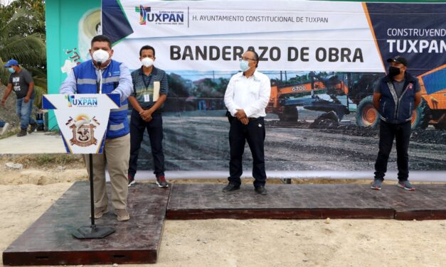 TOÑO AGUILAR DIO EL BANDERAZO PARA LA CONSTRUCCIÓN DEL DOMO Y EL AUDITORIO DE USOS MÚLTIPLES EN LA COMUNIDAD DE BOCA DEL MONTE