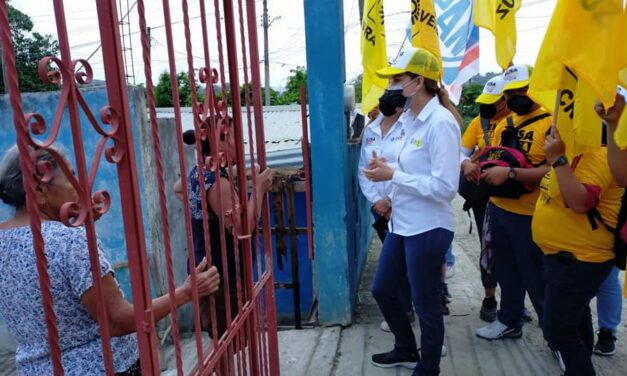 ELISA RIVERA ELIZALDE, RECORRE LA COLONIA, GUADALUPE VICTORIA