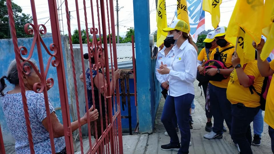 ELISA RIVERA ELIZALDE, RECORRE LA COLONIA, GUADALUPE VICTORIA