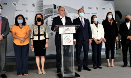 NOMBRA MARKO CORTÉS A JULEN REMENTERÍA COMO COORDINADOR DE LOS SENADORES DEL PAN