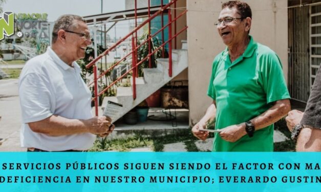 LOS SERVICIOS PÚBLICOS SIGUEN SIENDO EL FACTOR CON MAYOR DEFICIENCIA EN NUESTRO MUNICIPIO; EVERARDO GUSTIN