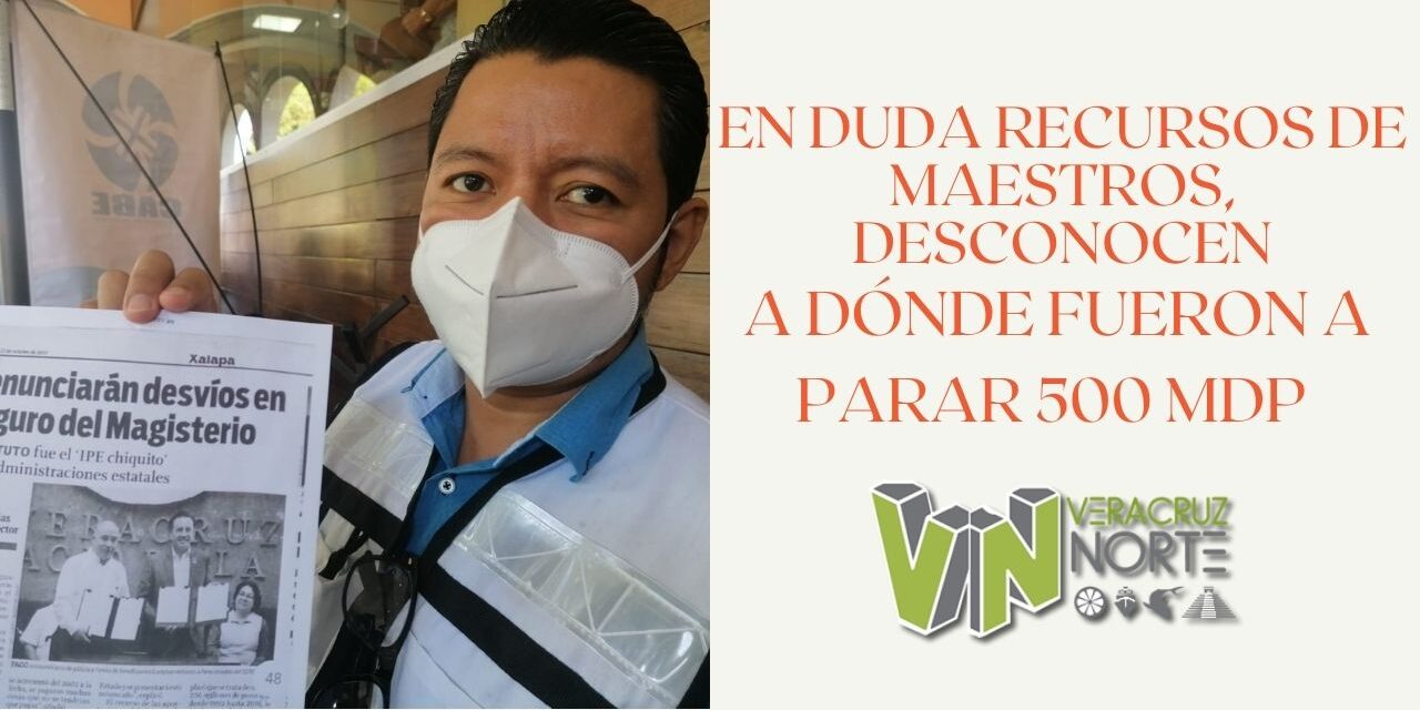 EN DUDA RECURSOS DE MAESTROS, DESCONOCEN  A DÓNDE FUERON A PARAR 500 MDP