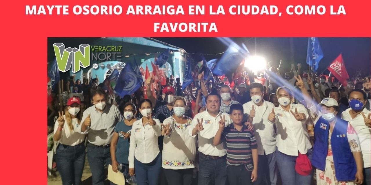 MAYTE OSORIO ARRAIGA EN LA CIUDAD, COMO LA FAVORITA