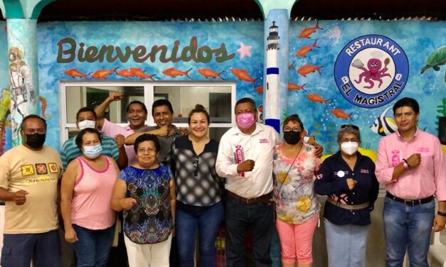 LOS CANDIDATOS DE FUERZA POR MEXICO HABLAN CON DIRECTIVOS DE CANIRAC