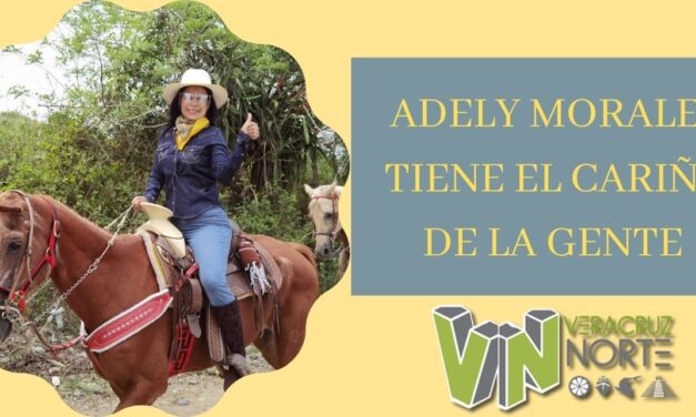 ADELY MORALES TIENE EL CARIÑO DE LA GENTE