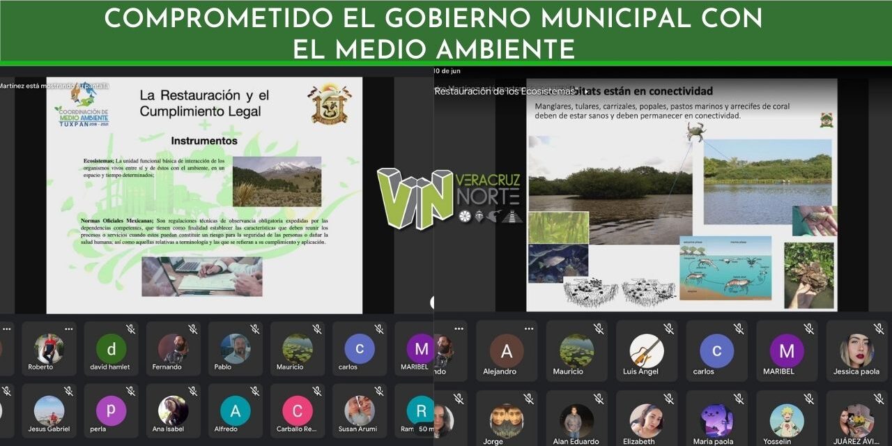 COMPROMETIDO EL GOBIERNO MUNICIPAL CON EL MEDIO AMBIENTE