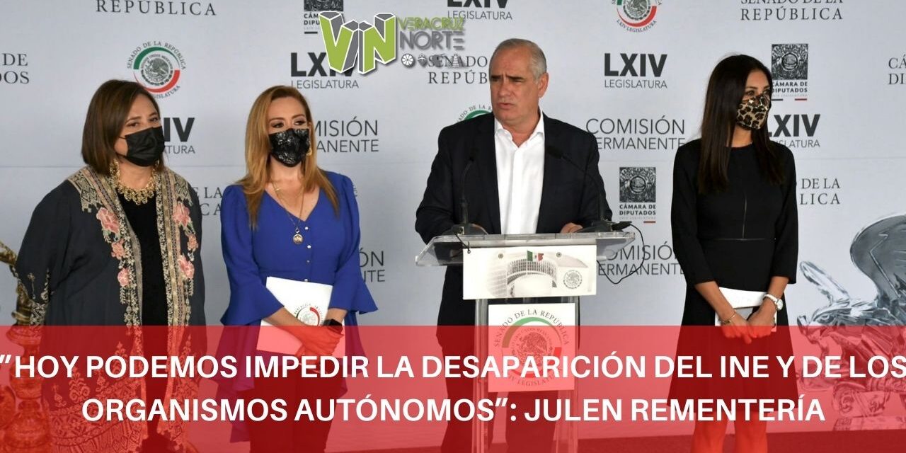 ”HOY PODEMOS IMPEDIR LA DESAPARICIÓN DEL INE Y DE LOS ORGANISMOS AUTÓNOMOS”: JULEN REMENTERÍA