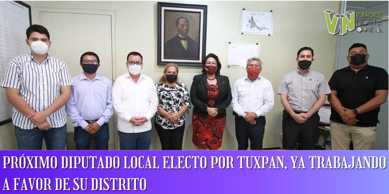 PRÓXIMO DIPUTADO LOCAL ELECTO POR TUXPAN, YA TRABAJANDO A FAVOR DE SU DISTRITO