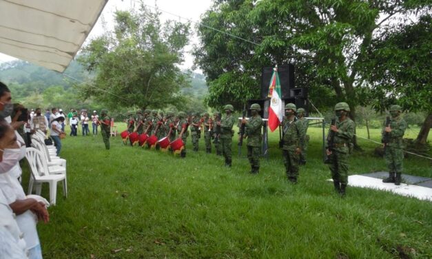 Ejército Mexicano participa en la Ceremonia de inauguración de la “Segunda Jornada Nacional de Siembra 2021”