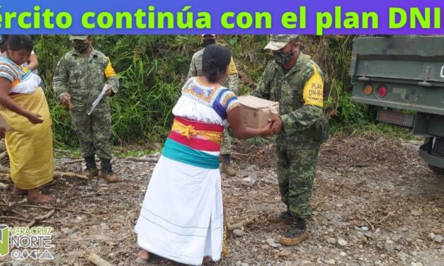 Ejército continúa con el plan DNIII-E