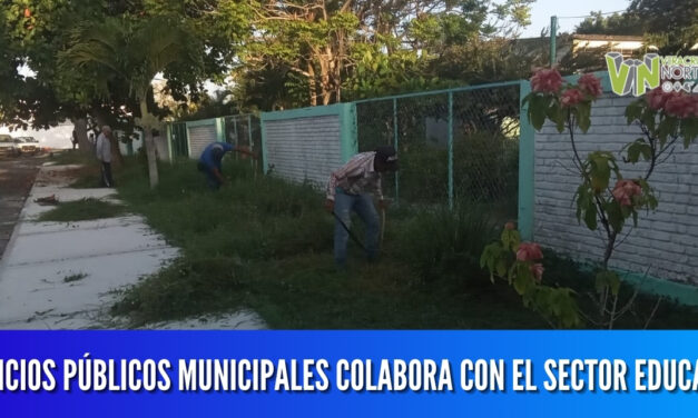 SERVICIOS PÚBLICOS MUNICIPALES COLABORA CON EL SECTOR EDUCATIVO