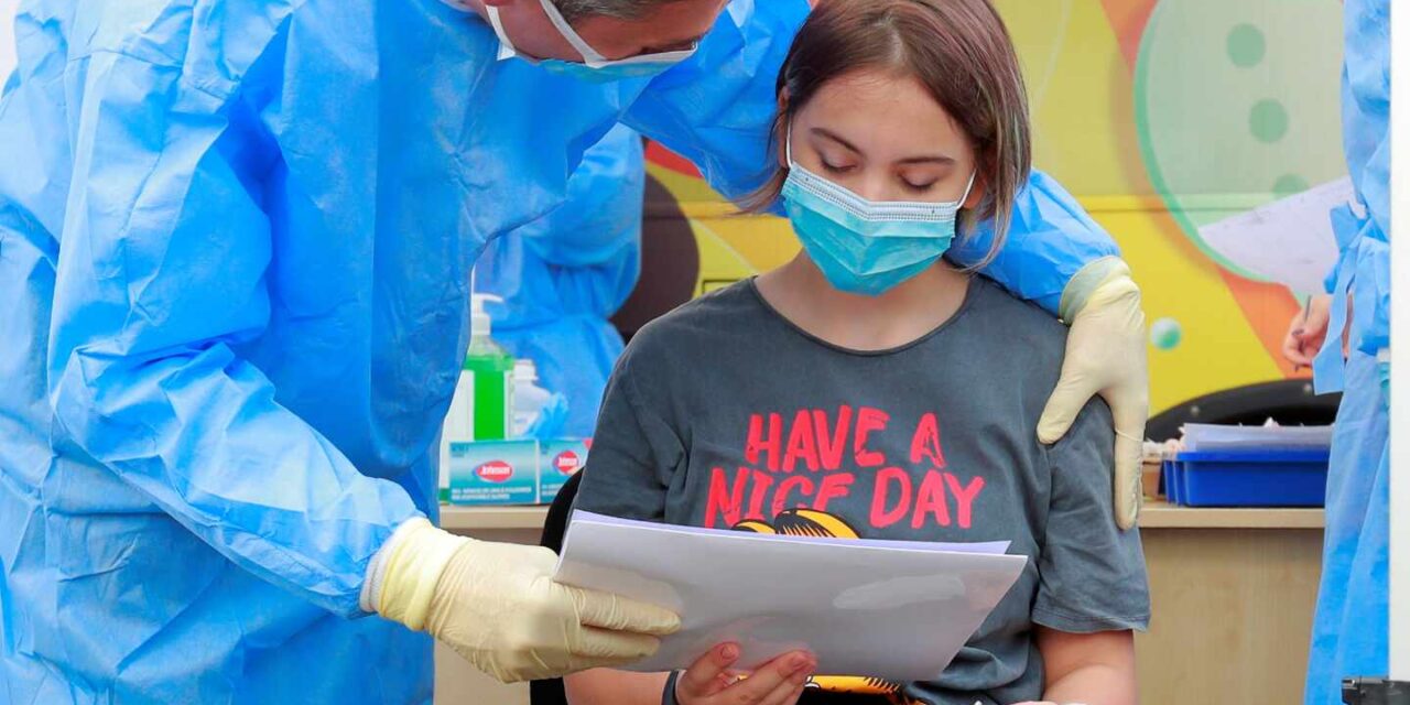 EN OCTUBRE INICIA REGISTRO PARA VACUNACION COVID-19 A NIÑOS DE 12 A 17 AÑOS