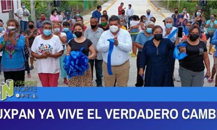 TUXPAN YA VIVE EL VERDADERO CAMBIO