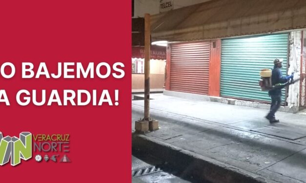 ¡NO BAJEMOS LA GUARDIA!