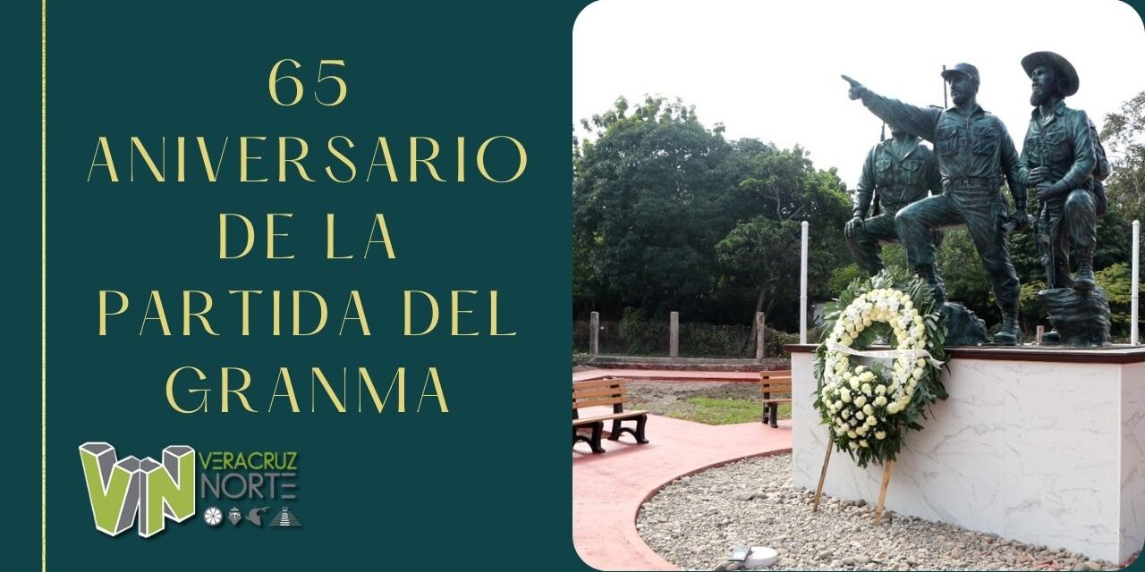 65 Aniversario de la partida del GRANMA