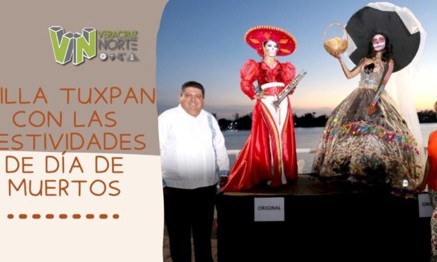 Brilla Tuxpan con las festividades de Día de Muertos