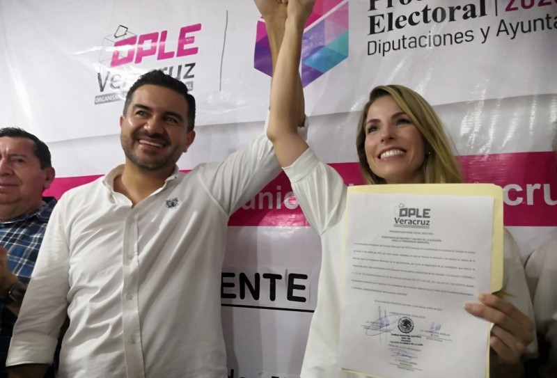INE RATIFICA EL TRIUNFO DE PATRICIA LOBEIRA EN VERACRUZ PUERTO