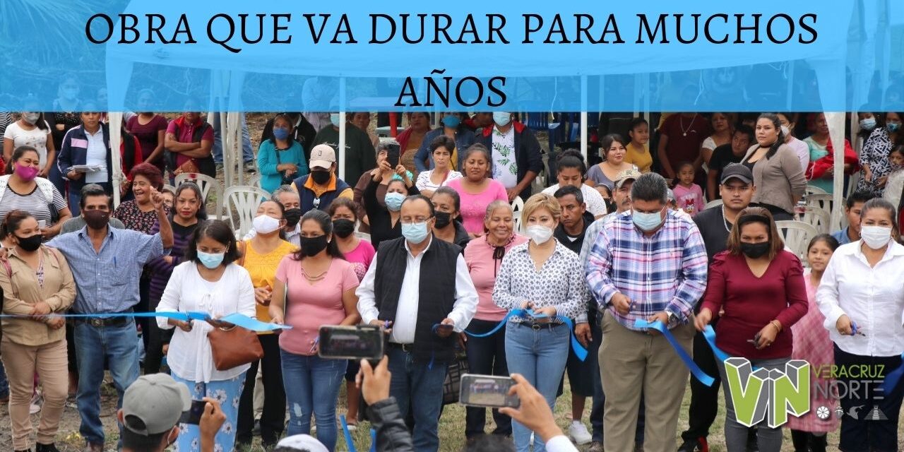 OBRA QUE VA DURAR PARA MUCHOS AÑOS