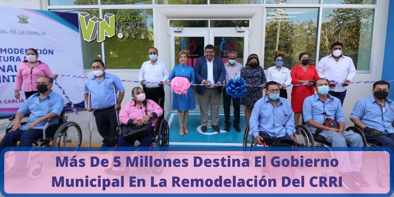 Más De 5 Millones Destina El Gobierno Municipal En La Remodelación Del CRRI