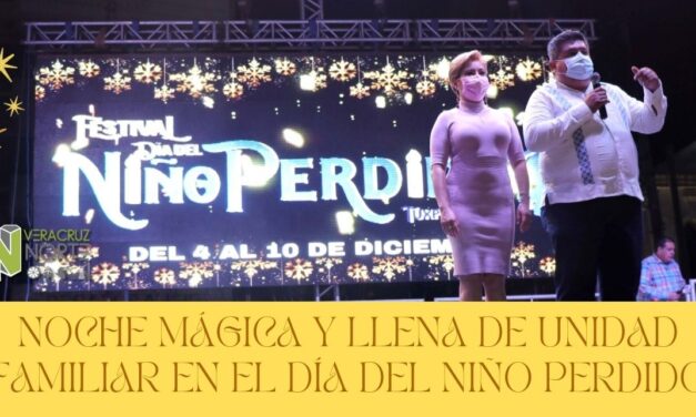 NOCHE MÁGICA Y LLENA DE UNIDAD FAMILIAR EN EL DÍA DEL NIÑO PERDIDO