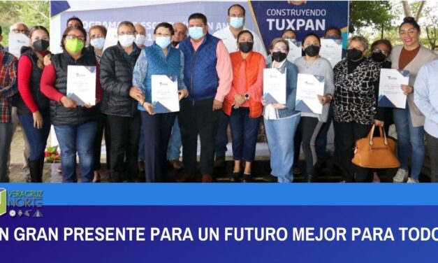 UN GRAN PRESENTE PARA UN FUTURO MEJOR PARA TODOS