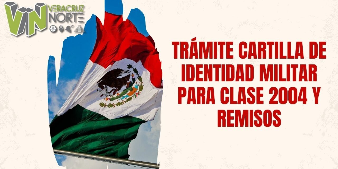 Trámite Cartilla de identidad militar para clase 2004 y remisos