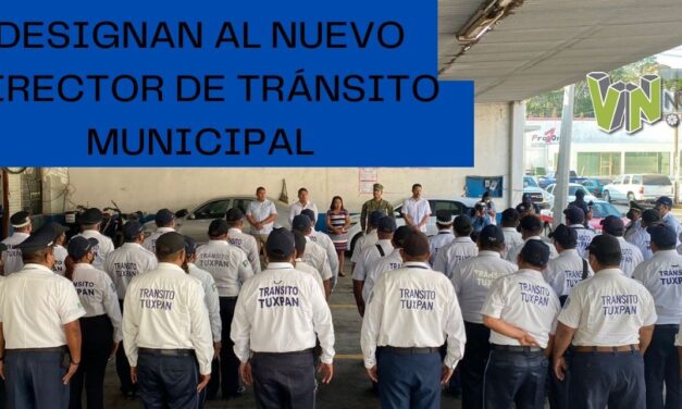 DESIGNAN AL NUEVO DIRECTOR DE TRÁNSITO MUNICIPAL