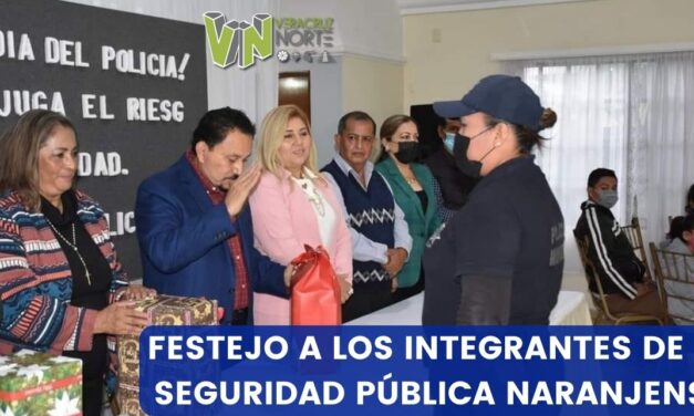 FESTEJO A LOS INTEGRANTES DE LA SEGURIDAD PÚBLICA NARANJENSE
