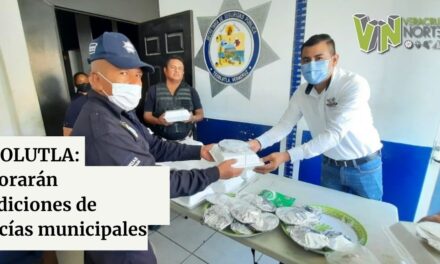 TECOLUTLA: Mejorarán condiciones de policías municipales