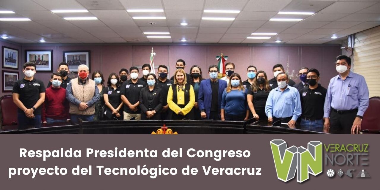 Respalda Presidenta del Congreso proyecto del Tecnológico de Veracruz