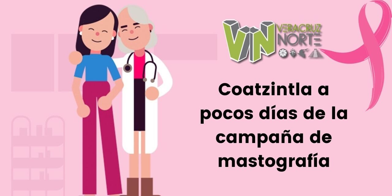 Coatzintla a pocos días de la campaña de mastografía