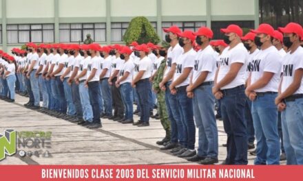 BIENVENIDOS CLASE 2003 DEL SERVICIO MILITAR NACIONAL
