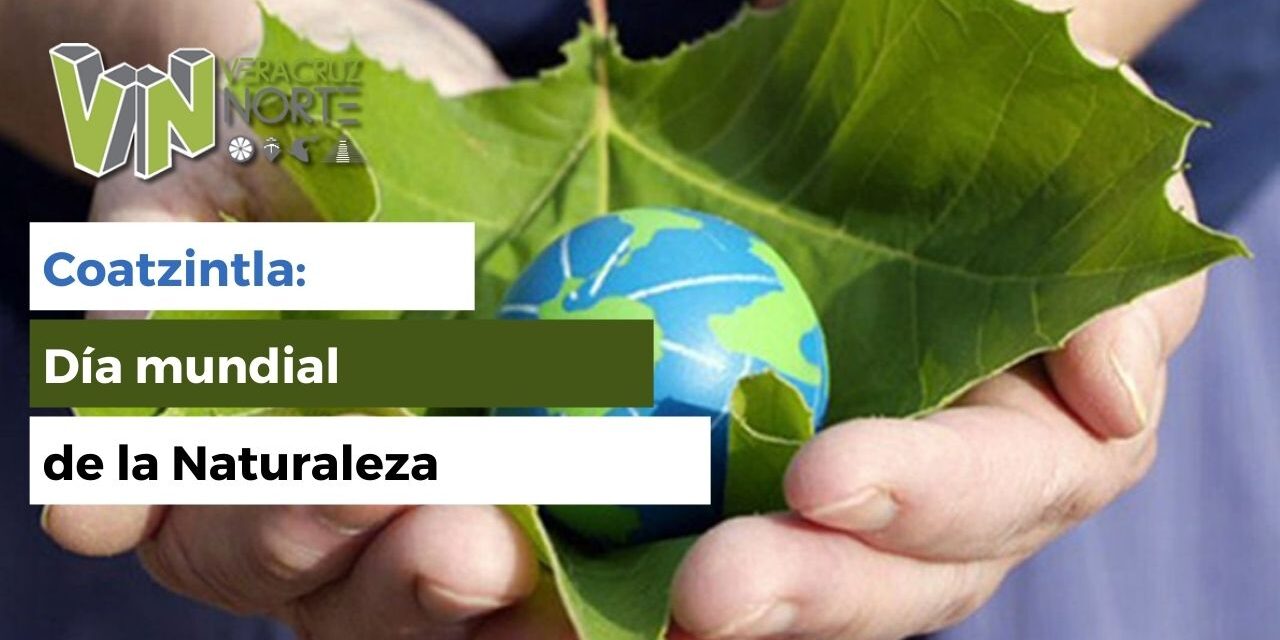 Coatzintla: Día mundial de la Naturaleza