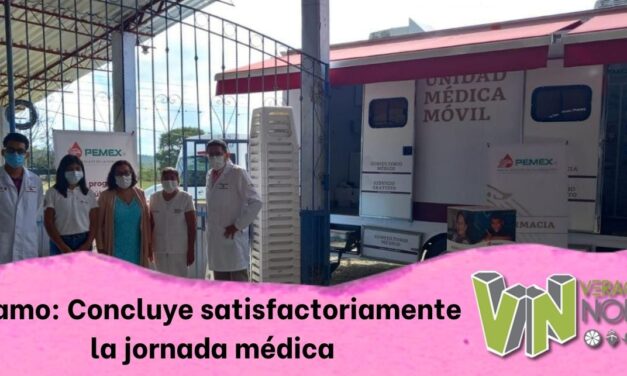 Álamo: Concluye satisfactoriamente la jornada médica
