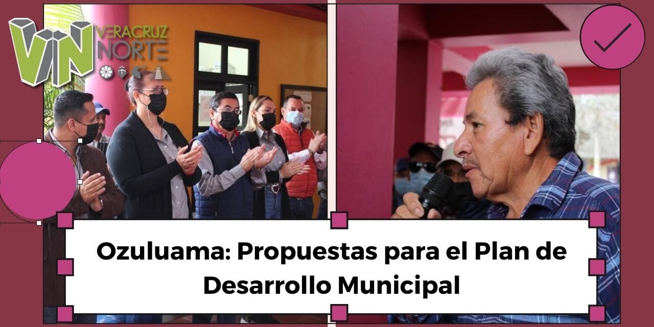 Ozuluama: Propuestas para el Plan de Desarrollo Municipal