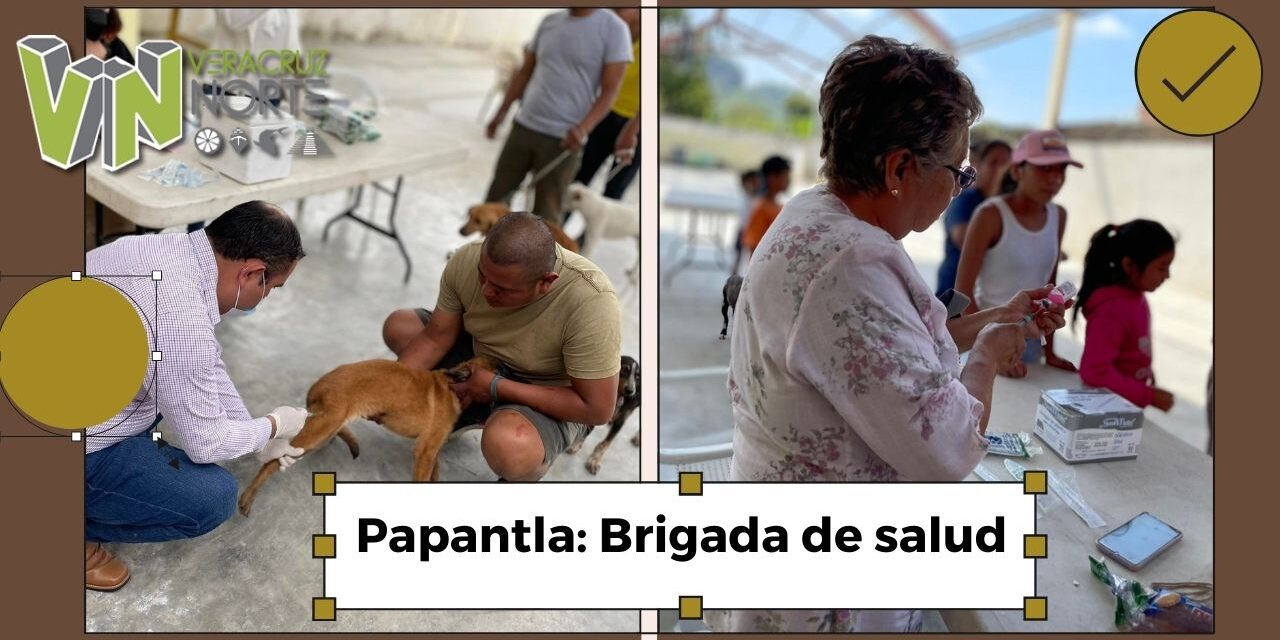 Papantla: Brigada de salud